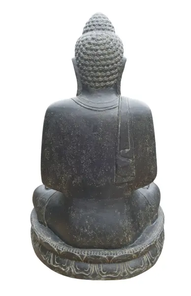 Product image 5 of the product “Buddha sitting, cast stone, 175cm height, lightweight ”